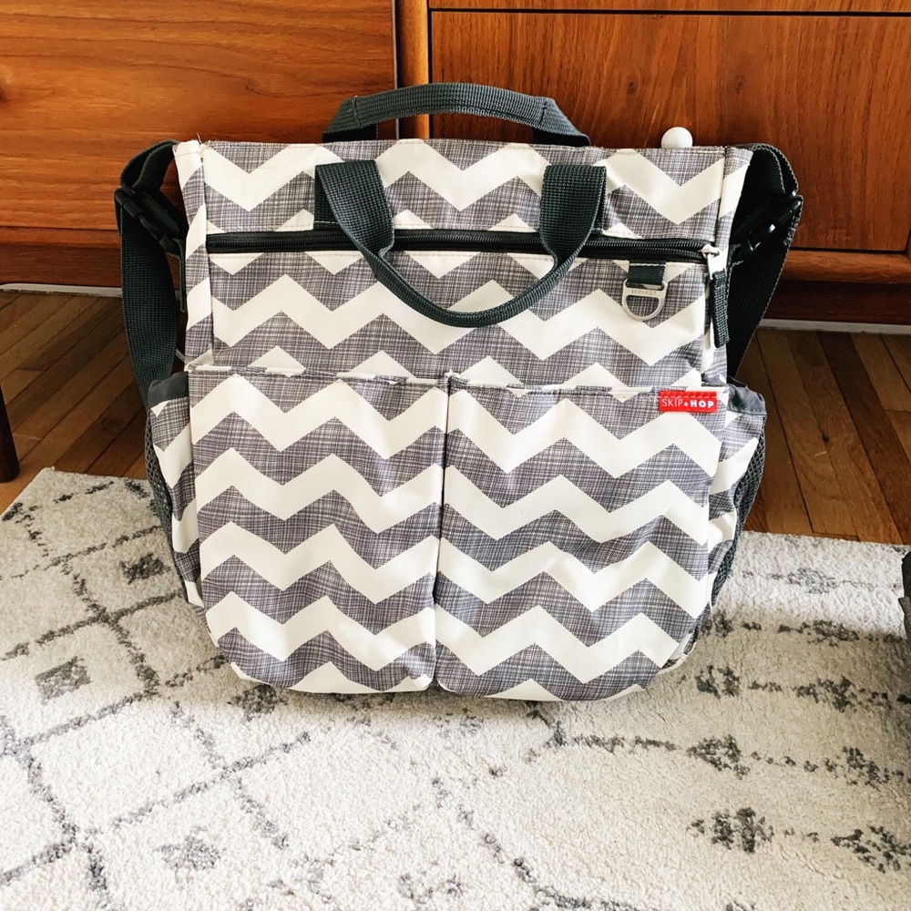 Skip Hop Chevron Diaper Bag